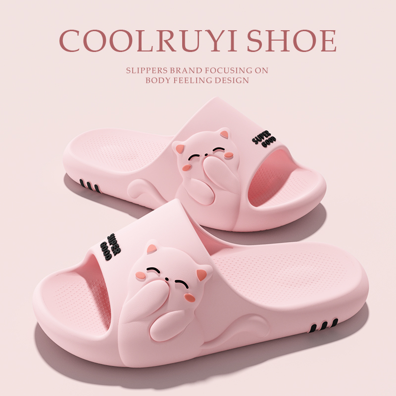 Women'S Shoes Plus Size - Couple Cartoon Cat Soft Sole Sides