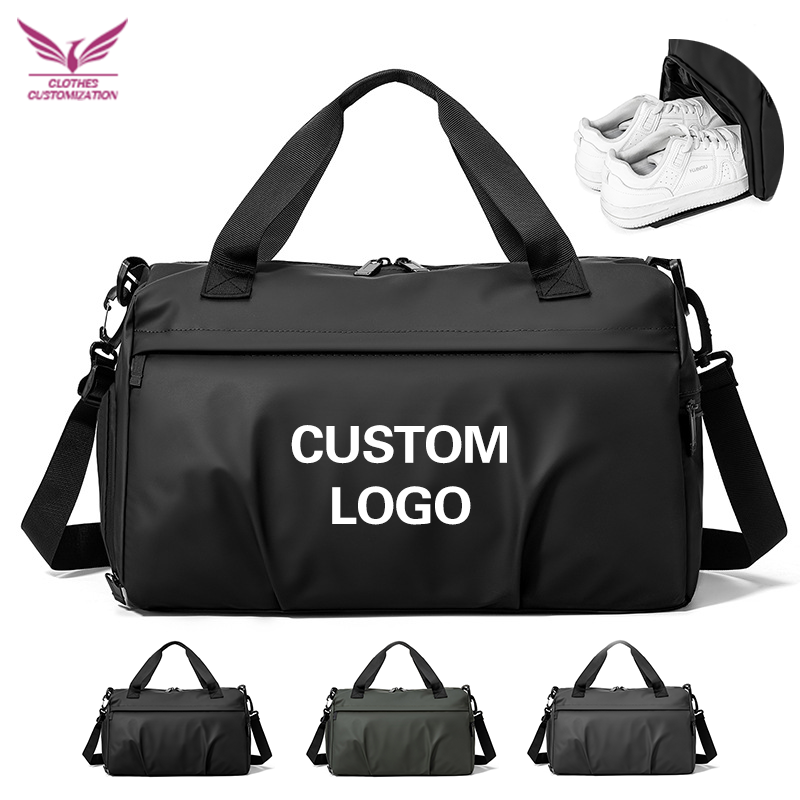 Women Shoes Logo - Custom logo Sports Bag Travel Handbag