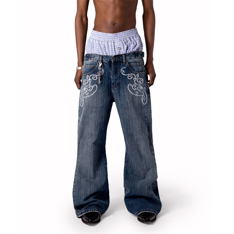 Y2k Blue Opening Bootcut Jeans - Women Shoes Jeans review and price