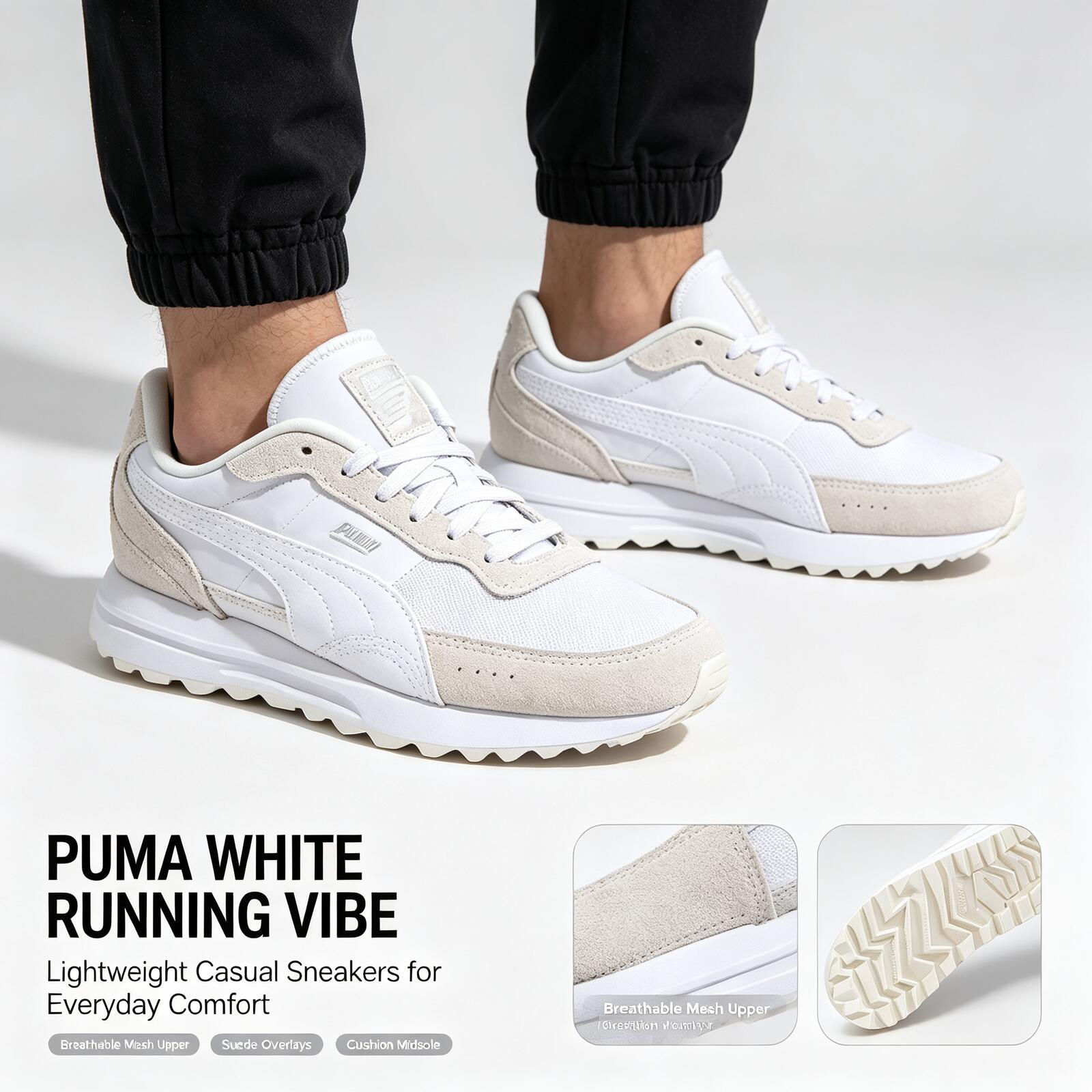 New Hot Puma White Lightweight - Women Shoes Puma review and price