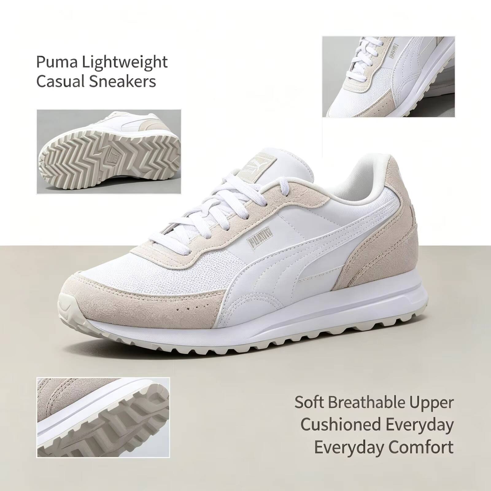 New Hot Puma White Lightweight - Women Shoes Puma review and price