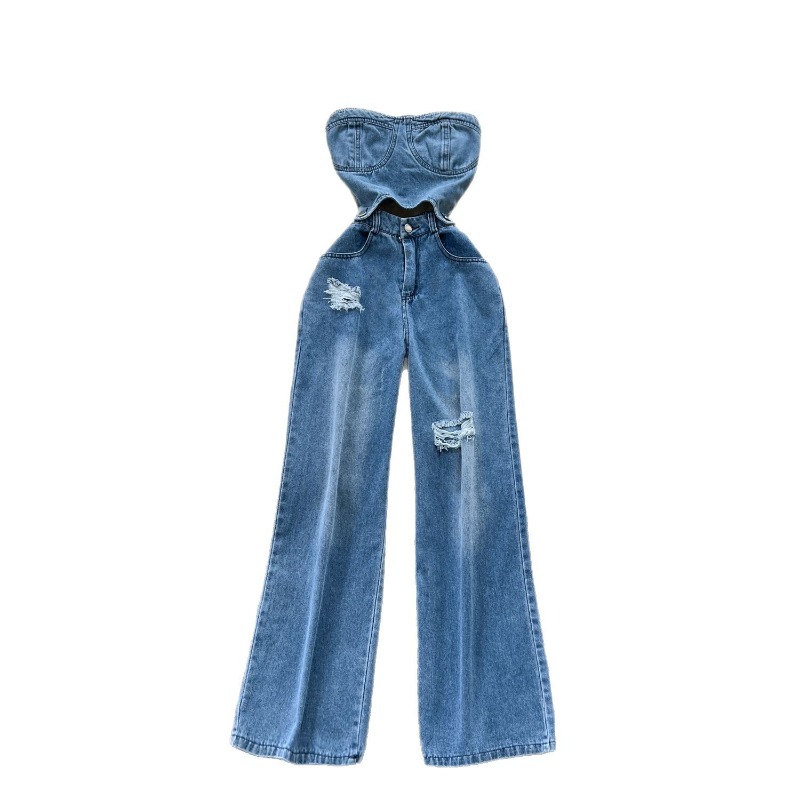 Denim Jumpsuits Women One Piec - Women Shoes Jeans review and price