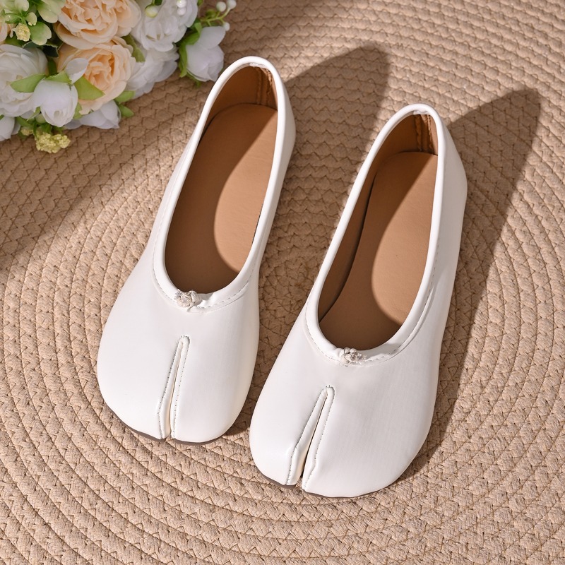 Women Cozy Leather Flats Split - Women Shoes Jeans review and price