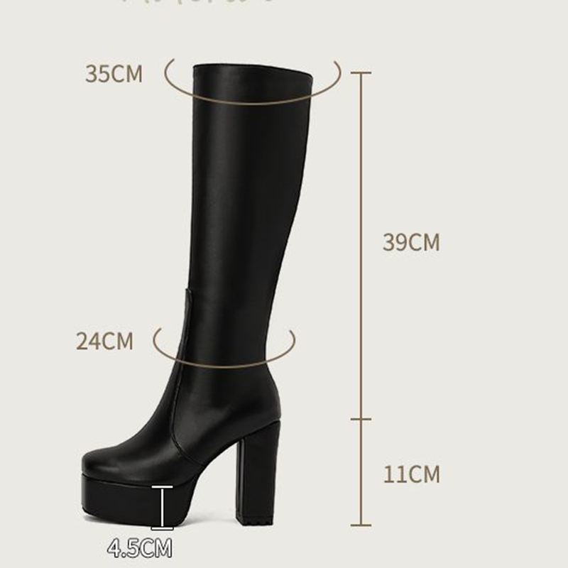 ORCHALISA Glam Ladies Knee Hig - Women'S Shoes Extended Sizes review and price