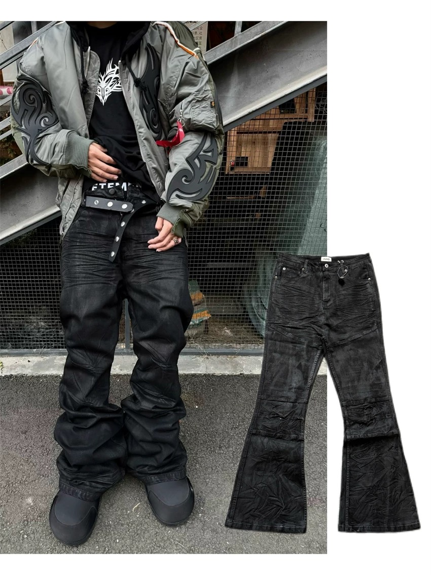 High street coated micro-flare - Women Shoes Jeans review and price