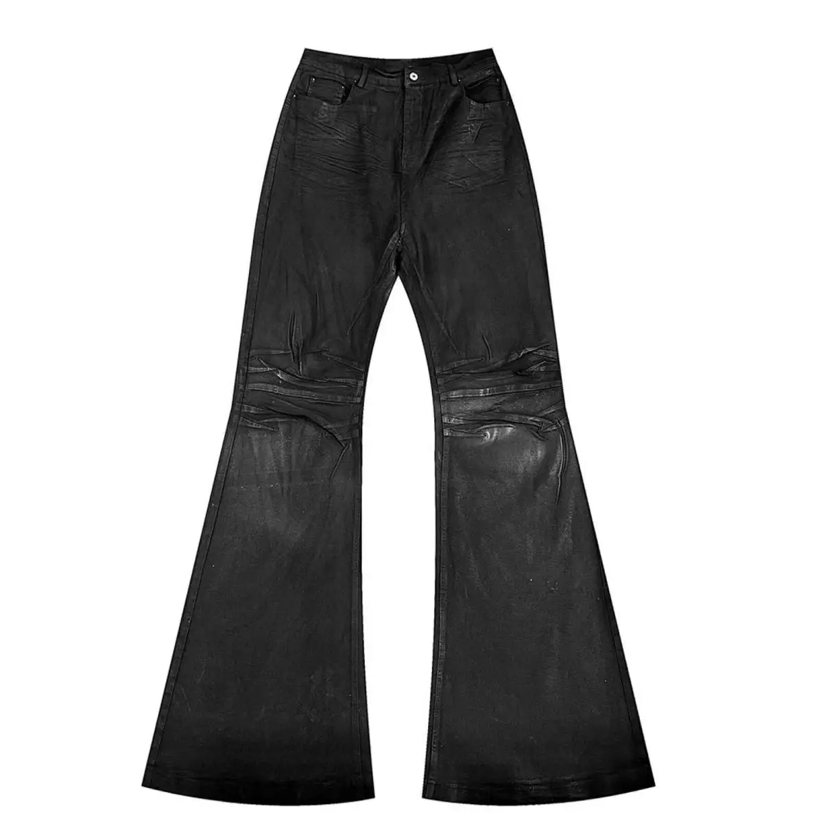 High street coated micro-flare - Women Shoes Jeans review and price
