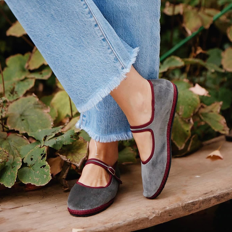 Gray Mary Jeans Flats Shoes Wo - Women Shoes Jeans review and price