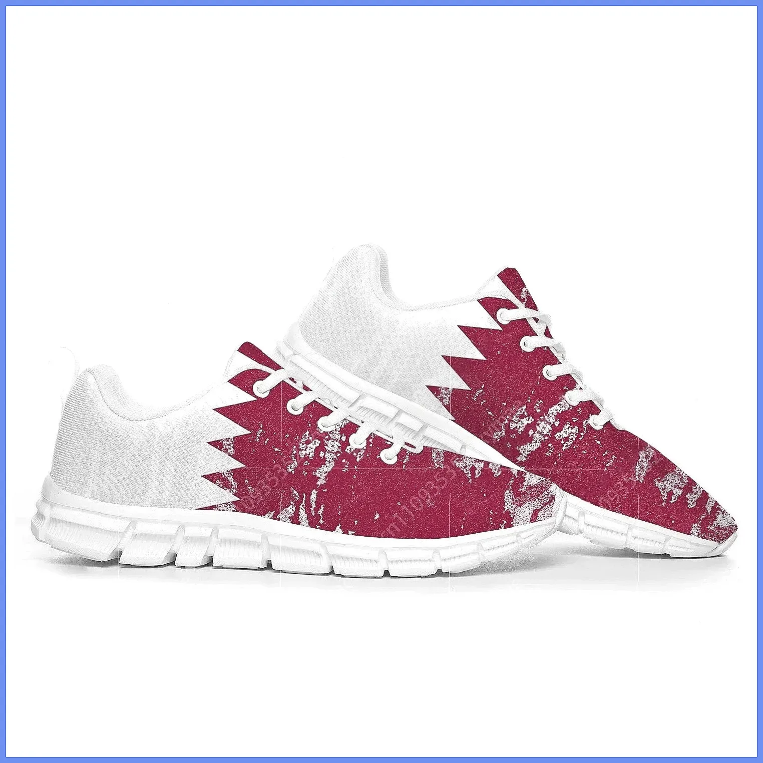 Qatar Flag Sports Shoes, Custo - Women Shoes Qatar review and price